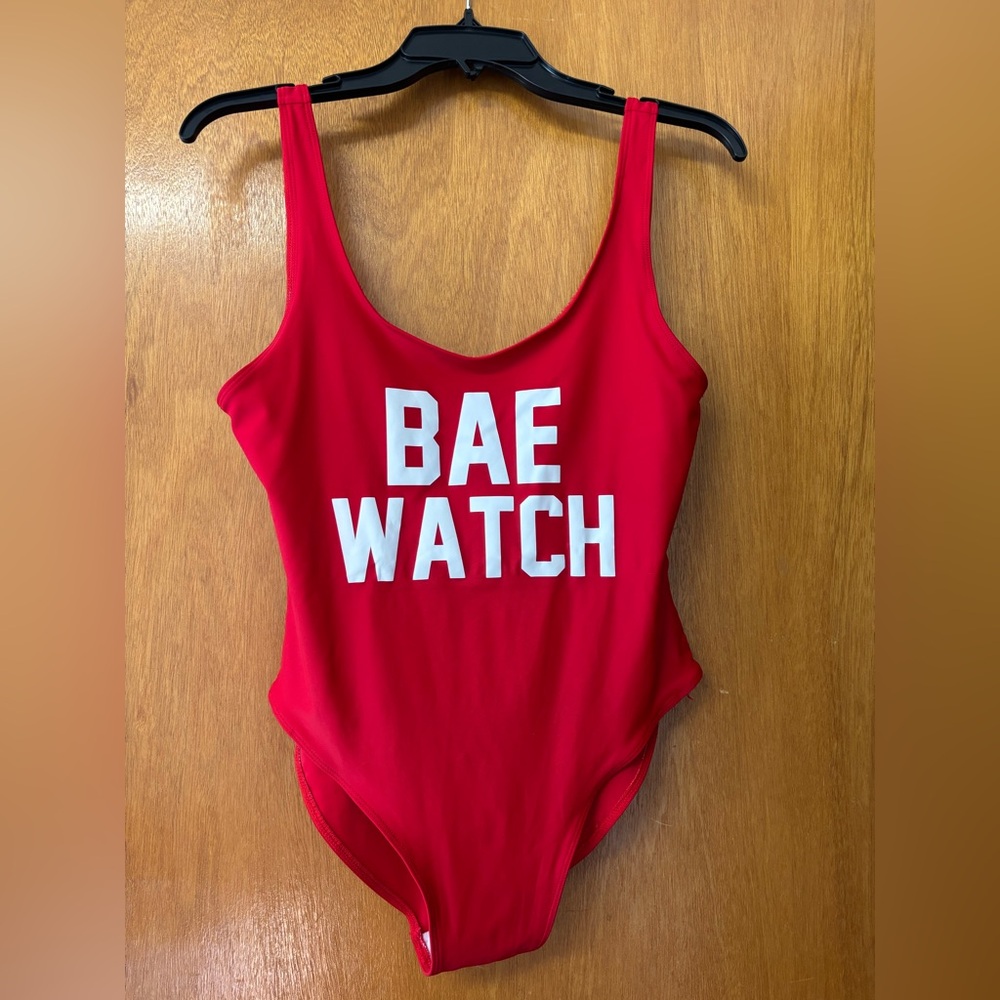 Women’s Red One Piece Swimsuit
